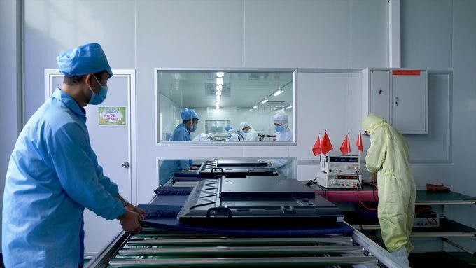 Xingyicheng (Shenzhen) Technology Co., Ltd. γραμμή παραγωγής του κατασκευαστή