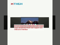 65 ιντσών Εξευγενισμένη συνεργασία με ψηφιακή έξυπνη πίνακα υποστήριξης πολλαπλών χρηστών και διεπαφή USB2.0/3.0