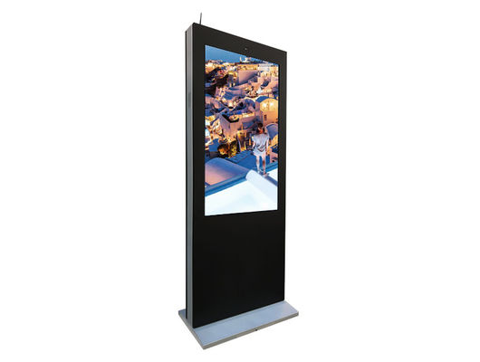 ποιότητας  Weatherproof Outdoor Digital Signage Outdoor Touch Screen Kiosk OEM εργοστάσιο