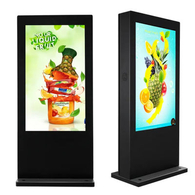 LCD διαφημιστική ψηφιακή πινακίδα εξωτερικού IP65 ανθεκτικό στη σκόνη ανθεκτικό στη θάλασσα