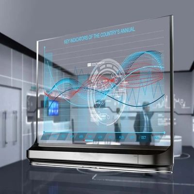 Γρήγορη ανταπόκριση OLED Διαφανής οθόνη οθόνης Πολυλειτουργικό OEM ODM