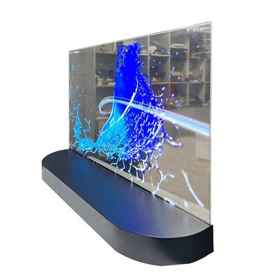 Προσαρμοσμένη πλήρης χρώσης OLED διαφανής οθόνη για παρουσιάσεις