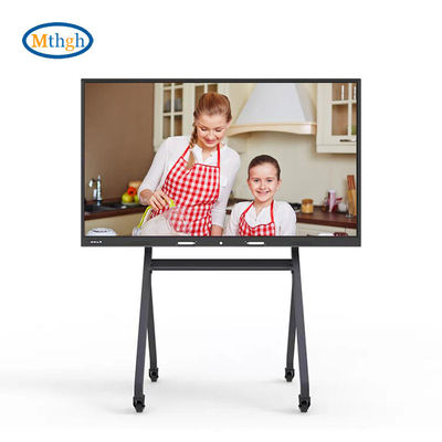 4K Διαδραστική οθόνη αφής Whiteboard 75 ιντσών Smart Board για εσωτερικούς χώρους