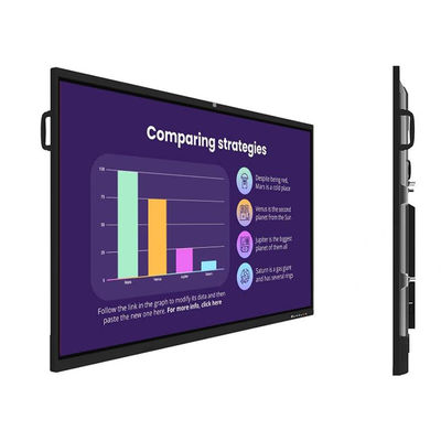 4K 55 ιντσών LED Διαδραστικό Whiteboard 3840X2160 Με Τύπο Πίνακα
