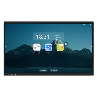 75 ιντσών Διαδραστική οθόνη αφής Whiteboard με 3USB HDMI