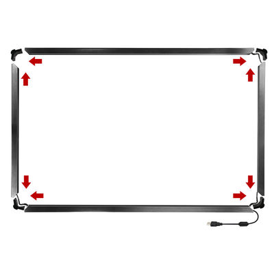 Επαγγελματική υπέρυθρη οθόνη αφής DC 5V Ir Touch Panel 8ms Απάντηση