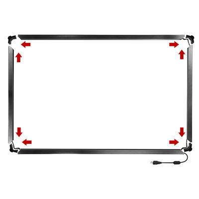 Διαδραστικό υπέρυθρο πίνακα αφής Multitouch για διαδραστικό πίνακα έξυπνο καθρέφτη
