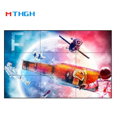 46 ιντσών Wide Color Gamut LCD οθόνη σύνδεσης, LED διαφημιστική οθόνη σύνδεσης