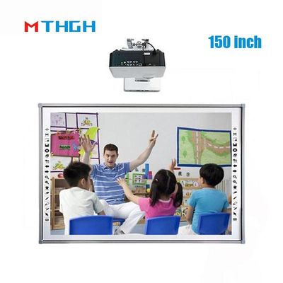 150 ίντσες Διαδραστικό Whiteboard 40 σημεία Ευφυής υπέρυθρη αφής διδασκαλία Blackboard