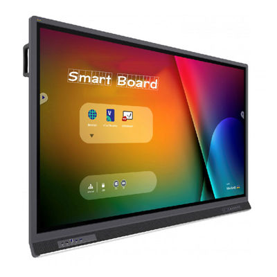 86 ιντσών Μαύρη Διαδραστική οθόνη αφής WhiteBoard Με 4G/8G μνήμη Προαιρετική