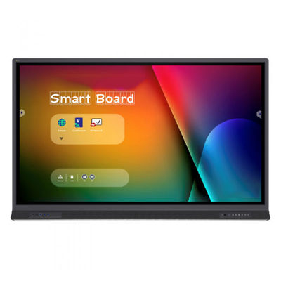 86 ιντσών Μαύρη Διαδραστική οθόνη αφής WhiteBoard Με 4G/8G μνήμη Προαιρετική