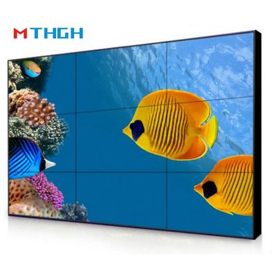 46 ιντσών 72% χρωματική εμβέλεια ADS Πίνακα LCD βίντεο οθόνη τοίχου με 3.5mm ραφές