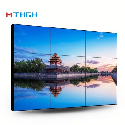 55 ίντσες φωτεινότητα 500 cd/m2 Εικονική οθόνη LCD 1200:1 Αντιδιαστολή 3.5mm