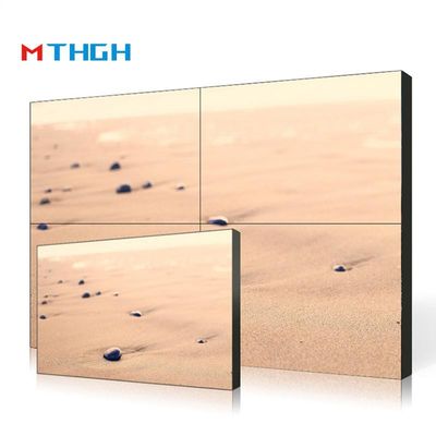75 ιντσών υψηλής ανάλυσης LCD τοίχος βίντεο 72% χρωματική διάσταση οθόνης τοίχος