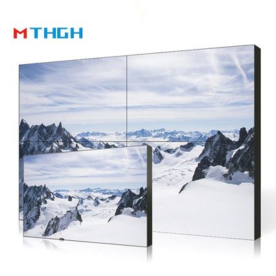 75 ιντσών υψηλής ανάλυσης LCD τοίχος βίντεο 72% χρωματική διάσταση οθόνης τοίχος