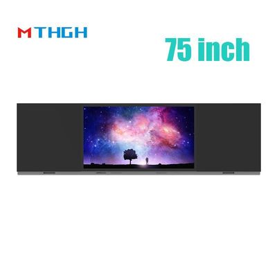 75 ιντσών Διαδραστική οθόνη αφής Εμφάνιση Smart Blackboard LED Πίνακα 500cd/M2 Εκπαίδευση Σχολείου