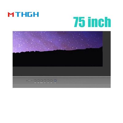 75 ιντσών Διαδραστική οθόνη αφής Εμφάνιση Smart Blackboard LED Πίνακα 500cd/M2 Εκπαίδευση Σχολείου
