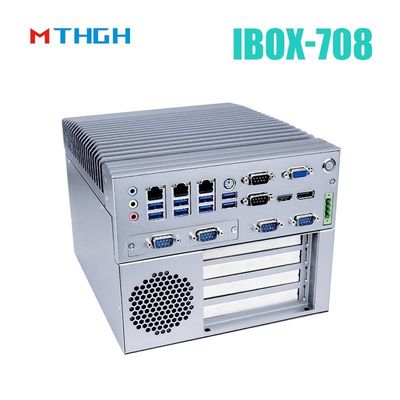 IBOX-708 SSD Intel Core I5 6500T Βιομηχανικός μίνι υπολογιστής όλο από αλουμίνιο