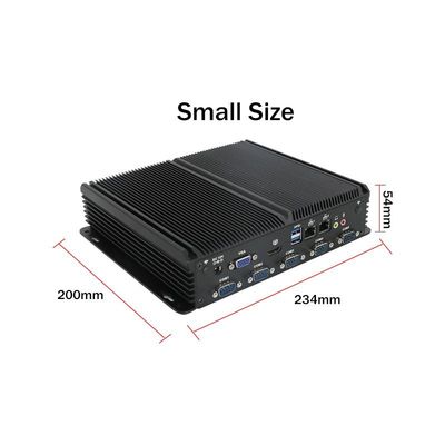 Τέσσερις πυρήνες Gemini Lake Refresh IBOX-1026 Mini PC με διπλό Intel LAN