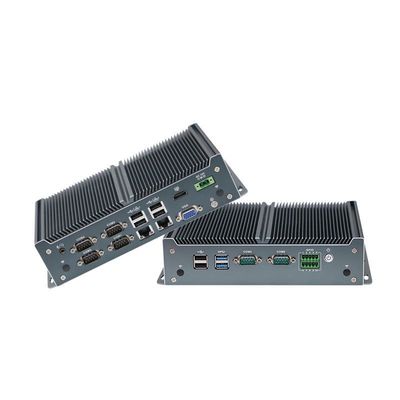 IBOX-1126 J1900 Βιομηχανικός μικρός υπολογιστής χωρίς ανεμιστήρα με 4 θύρες USB 2.0