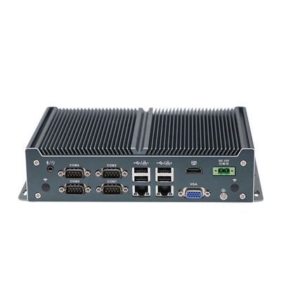 IBOX-1126 J1900 Βιομηχανικός μικρός υπολογιστής χωρίς ανεμιστήρα με 4 θύρες USB 2.0