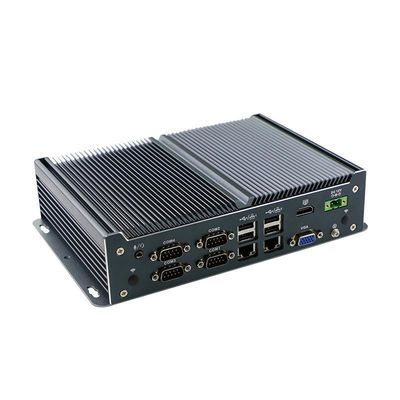 IBOX-1126 J1900 Βιομηχανικός μικρός υπολογιστής χωρίς ανεμιστήρα με 4 θύρες USB 2.0
