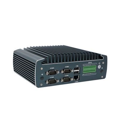IBOX-1226 J6412 Βιομηχανικός Mini PC χωρίς ανεμιστήρα με 32GB RAM και 12V DC εισροή