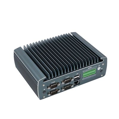IBOX-1226 J6412 Βιομηχανικός Mini PC χωρίς ανεμιστήρα με 32GB RAM και 12V DC εισροή