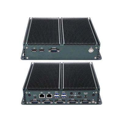 Πιστοποιημένος IBOX-1326 Quad Core N100 Industrial Mini PC με 2*Intel I211 AT LAN