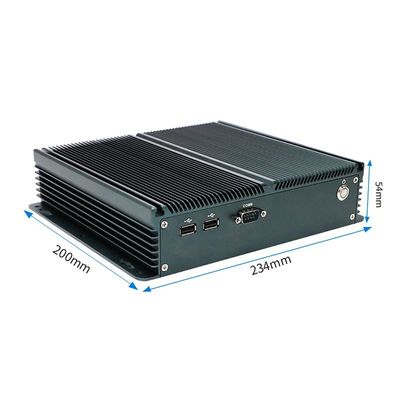 Πιστοποιημένος IBOX-1326 Quad Core N100 Industrial Mini PC με 2*Intel I211 AT LAN