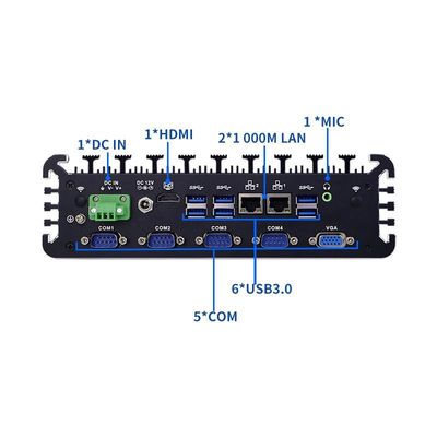 IBOX-3026 Μηχανοκίνητος βιομηχανικού μικρού μεγέθους υπολογιστή 1135G7 με πιστοποίηση CE FCC ROHS