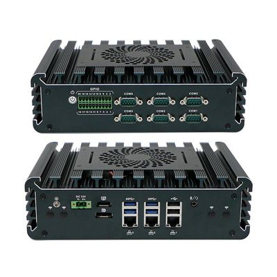 Τετραπλό πυρήνας IBOX-3126 Mini PC 3*Intel I225-V 2.5G LAN Βιομηχανικός Σταθμός Εργασίας