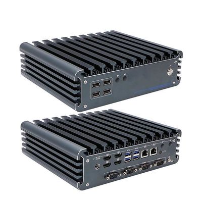IBOX-3226 Quad Core Refresh Fanless Βιομηχανικός Μίνι PC CE CCC FCC Τάξη Α RoHS 2.64KG