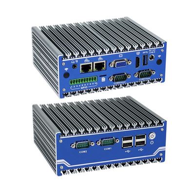 Νάνο Τιτανίου Γκρέι Βιομηχανικός Μίνι PC N11 DC 12V Εισαγωγή 2XIntel I210-AT/I211-AT 1000M