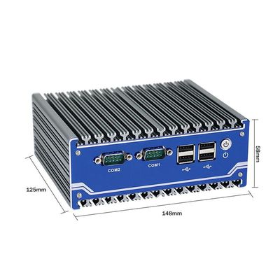 Νάνο Τιτανίου Γκρέι Βιομηχανικός Μίνι PC N11 DC 12V Εισαγωγή 2XIntel I210-AT/I211-AT 1000M