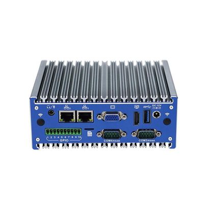 Νάνο Τιτανίου Γκρέι Βιομηχανικός Μίνι PC N11 DC 12V Εισαγωγή 2XIntel I210-AT/I211-AT 1000M