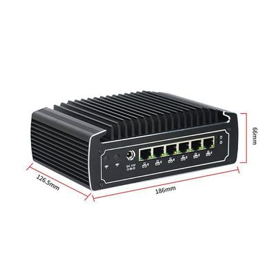 IBOX-501 N18 Χωρίς ανεμιστήρα Βιομηχανικός Μίνι PC Quad Core 32 GB Αποθήκευση με MSATA