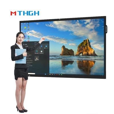 110 ιντσών Διαδραστικός αφής WhiteBoard 350cd/M2 φωτεινότητα Στρίβοντας All-In-One Μηχανή