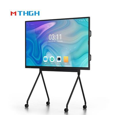 4K 98 ιντσών Διαδραστική οθόνη με πολλαπλές αφήσεις αφής Whiteboard 16:9