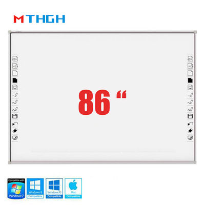 86 ιντσών Διαδραστικό Whiteboard Smart Ψηφιακό Whiteboard 10 σημεία αφής