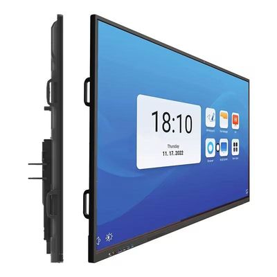 4K 75 ιντσών 20 σημεία υπέρυθρου αφής Διαδραστικό λευκό πίνακα για τη διδασκαλία της σχολικής τάξης
