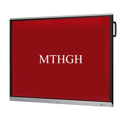 75 ιντσών Διαδραστική οθόνη αφής Whiteboard 4K Εμφάνιση φωτεινότητα ≥350cd/m2 Ανταπόκριση ≤8ms