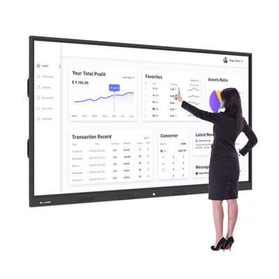 55" HD Εικονική οθόνη 16 9 Σχέδιο όψεως Ενσωματωμένη κάμερα 48MP Επιλογή