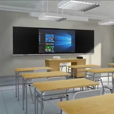 86 ιντσών έξυπνη ψηφιακή μαύρη σανίδα με 16 9 αναλογία όψεων και μήκος ≥4450mm για διαδραστικό μαθησιακό περιβάλλον