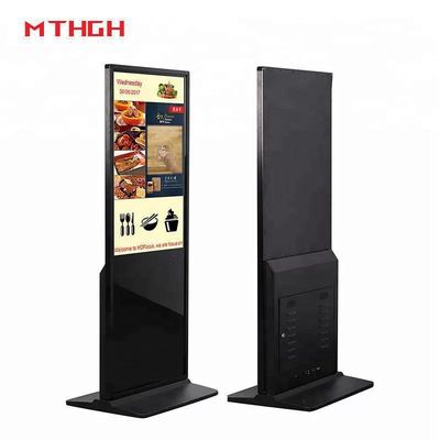 49 ιντσών μαύρη ψηφιακή σήμανση με Wi-Fi / Bluetooth / USB σύνδεση και έξοδος ήχου / ακουστικών για βέλτιστη έξοδο ήχου