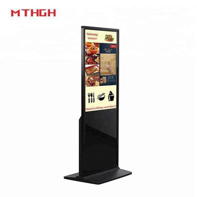 49 ιντσών μαύρη ψηφιακή σήμανση με Wi-Fi / Bluetooth / USB σύνδεση και έξοδος ήχου / ακουστικών για βέλτιστη έξοδο ήχου