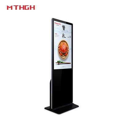 49 ιντσών μαύρη ψηφιακή σήμανση με Wi-Fi / Bluetooth / USB σύνδεση και έξοδος ήχου / ακουστικών για βέλτιστη έξοδο ήχου