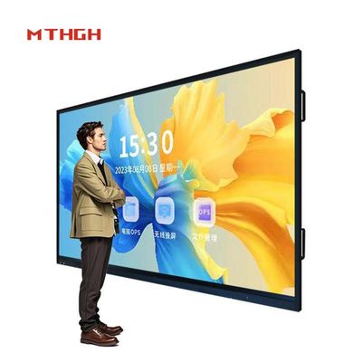 Διαδραστική Touch Whiteboard Ultimate Παρουσίαση με HDMI I / O και OPS PC I9 λύση συνδεσιμότητας