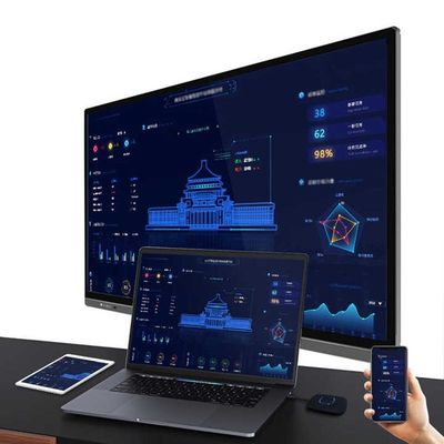 86 ιντσών Σύστημα έκδοση Android 13.0 Διαδραστική οθόνη αφής Εμφάνιση Δείγμα Δισκότο