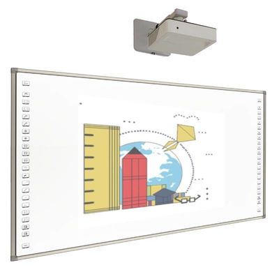 120 ίντσες 32768*32768 Υπερύθμιση Διαδραστικού Whiteboard USB2.0 USB3.0 με 180 σημεία/δευτερόλεπτο Ταχύτητα του δρομολογητή